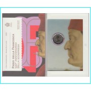San Marino 2022 2€ euros conmemorativos Piero Della Francesca