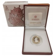 Vaticano 2021 Estuche Oficial Moneda 5 € euros León X Proof 