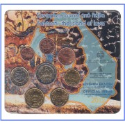 Grecia 2012 Cartera Oficial Monedas € euro Bilster  Santorini 