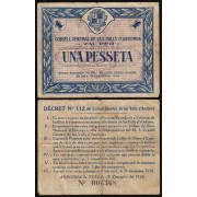 Andorra Billete 1 peseta 1936
