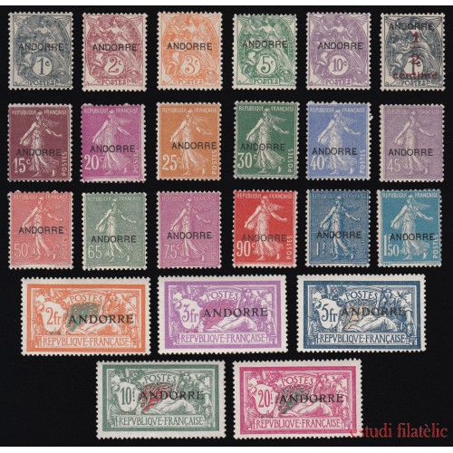 Andorra Francesa 1/23 1931 MNH