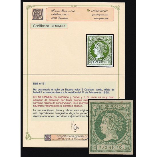 España Spain 51 1860/1861 Isabell II España Spain 51 1860/1861 Isabell II
