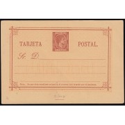 Cuba Entero Postal 2cba 1879 Alfonso XII