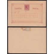 Cuba Entero Postal 18a 1882 Alfonso XII