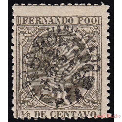 Fernando Poo 23 1896/00 Alfonso XIII MNH