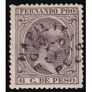 Fernando Poo 33 1896/00 Alfonso XIII MH