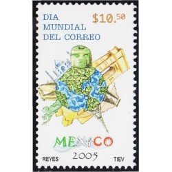Mexico 2145 2005 Día Mundial del Correo MNH Mexico 2145 2005 Día Mundial del Correo MNH