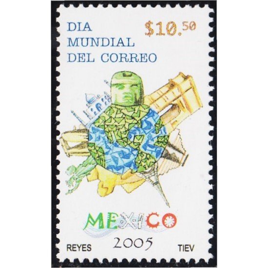 Mexico 2145 2005 Día Mundial del Correo MNH Mexico 2145 2005 Día Mundial del Correo MNH