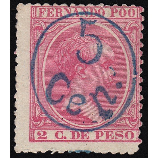 Fernando Poo 40A 1896/00 Alfonso XIII MH Fernando Poo 40A 1896/00 Alfonso XIII MH