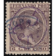 Fernando Poo 40Chcc 1896/00 Alfonso XIII Usado