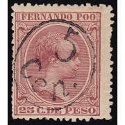 Fernando Poo 40J 1896/00 Alfonso XIII MH