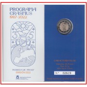 España Spain 2022 Cartera 2€ euros Proof Erasmus 