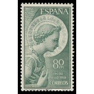 España Spain 1195 1956 Arcángel San Gabriel MNH