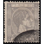 Puerto Rico 28 1879 Alfonso XII Usado