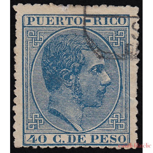 Puerto Rico 69 1882/84 Alfonso XII Usado
