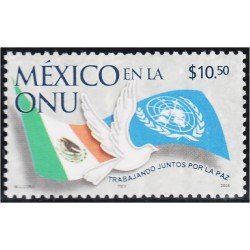Mexico 2150 2005 Méjico en la ONU MNH Mexico 2150 2005 Méjico en la ONU MNH