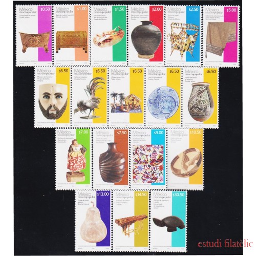 Mexico 2152/69 2005 Serie Corriente. Creación Popular MNH