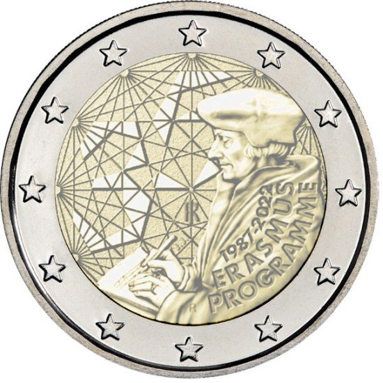 Italia 2022 2 € euros conmemorativos Programa Erasmus Italia 2022 2 € euros conmemorativos Programa Erasmus