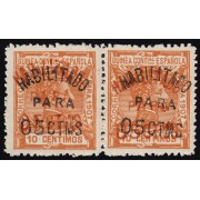 Guinea Española 58xhha 1908-1909 Alfonso XIII MNH 