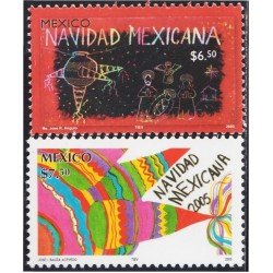 Mexico 2173/74 2005 Navidad Christmas MNH Mexico 2173/74 2005 Navidad Christmas MNH