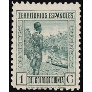 Guinea Española 244 1934-41 Tipos Diversos MNH