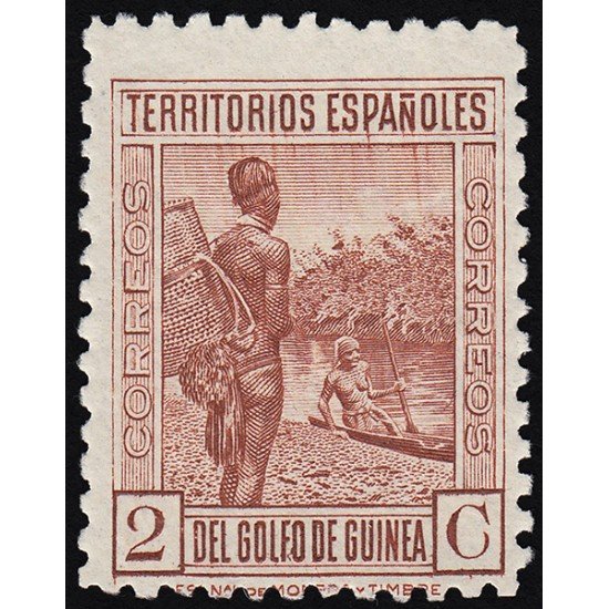 Guinea Española 245 1934-41 Tipos Diversos MNH Guinea Española 245 1934-41 Tipos Diversos MNH