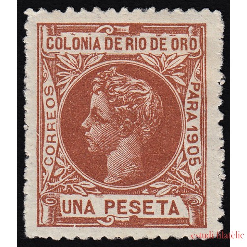Río de Oro 11 1905 Alfonso XIII MH 