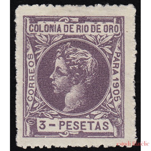 Río de Oro 13 1905 Alfonso XIII MH 