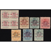 Marruecos Morocco 57/63 1915 Alfonso XIII Corona real MH