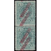 Marruecos Morocco 31hh 1914 Alfonso XIII MNH