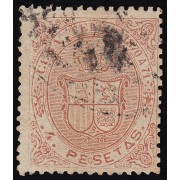 Cuba Telégrafos 14 1870 Escudo de España Usado