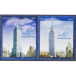 Mexico 2191/91A 2006 100° de la Torre Latino-americana MNH Mexico 2191/91A 2006 100° de la Torre Latino-americana MNH