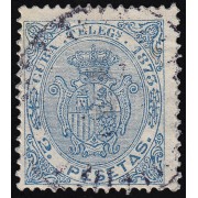 Cuba Telégrafos 26 1873 Escudo de España Usado