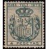 Cuba Telégrafos 48 1879 Escudo de España MH