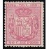 Cuba Telégrafos 53 1881 Escudo de España MNH