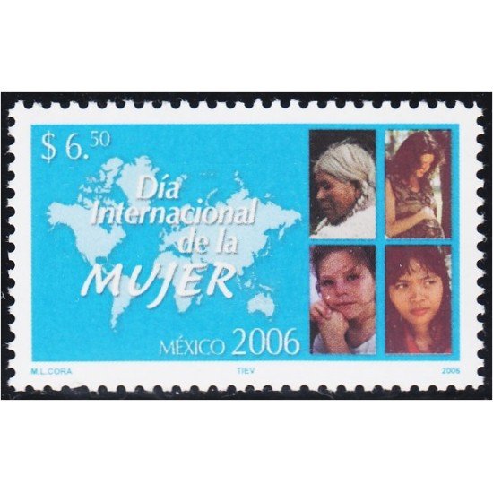 Mexico 2194 2006 Día Internacional de la Mujer MNH