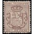 Cuba Telégrafos 63 1884 Escudo de España MH