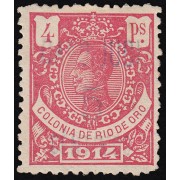 Cabo Juby 1 1916 Sello de Río de Oro de 1914 MH