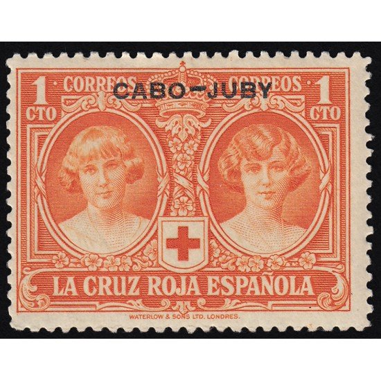 Cabo Juby 26 1926 Cruz Roja MH Cabo Juby 26 1926 Cruz Roja MH