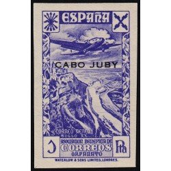 Cabo Juby Beneficencia 5 s/d 1938 Historia del Correo MH Cabo Juby Beneficencia 5 s/d 1938 Historia del Correo MH