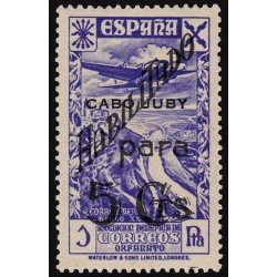 Cabo Juby Beneficencia 10 1941 Nuevo valor habilitado MNH Cabo Juby Beneficencia 10 1941 Nuevo valor habilitado MNH