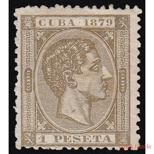 Cuba 55 1879  Alfonso XII MH