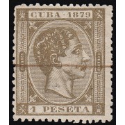 Cuba 55 1879  Alfonso XII Usado