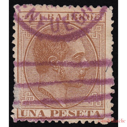 Cuba 61 1880  Alfonso XII Usado