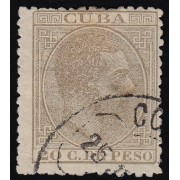 Cuba 73 1882-1883  Alfonso XII Usado