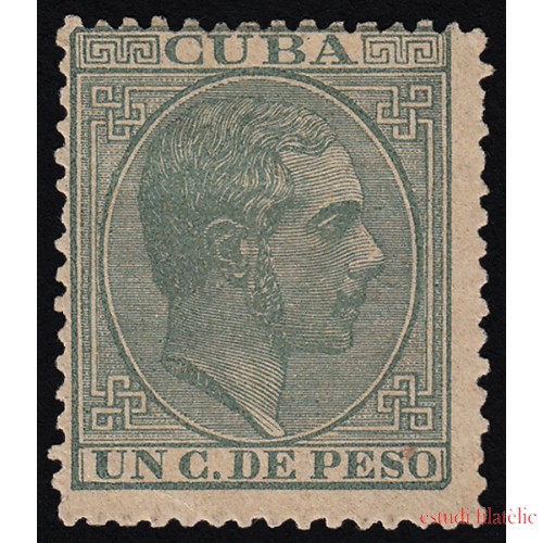 Cuba 95 1883-1888 Alfonso XII MH