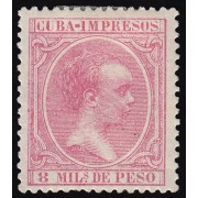 Cuba 135 1894 Alfonso XIII  MH