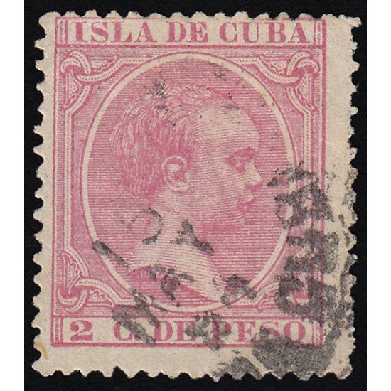 Cuba 137 1894 Alfonso XIII Usado Cuba 137 1894 Alfonso XIII Usado