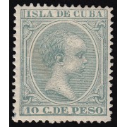 Cuba 150 1896-1897 Alfonso XIII  MH
