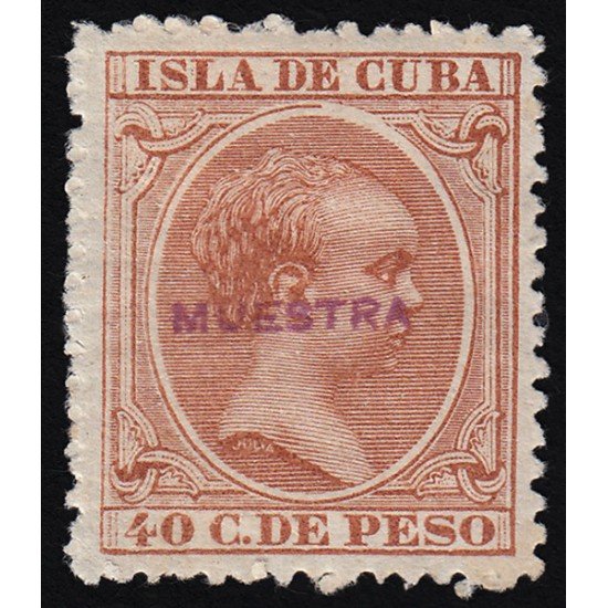 Cuba 152 M 1896-1897 Alfonso XIII MNH Cuba 152 M 1896-1897 Alfonso XIII MNH